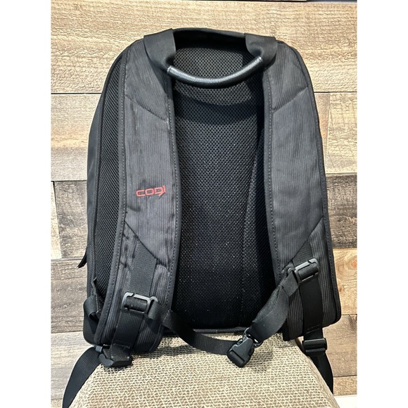 CODi Tri-Pak Black Multi-Compartment‎ Laptop Backpack Unisex main image 5